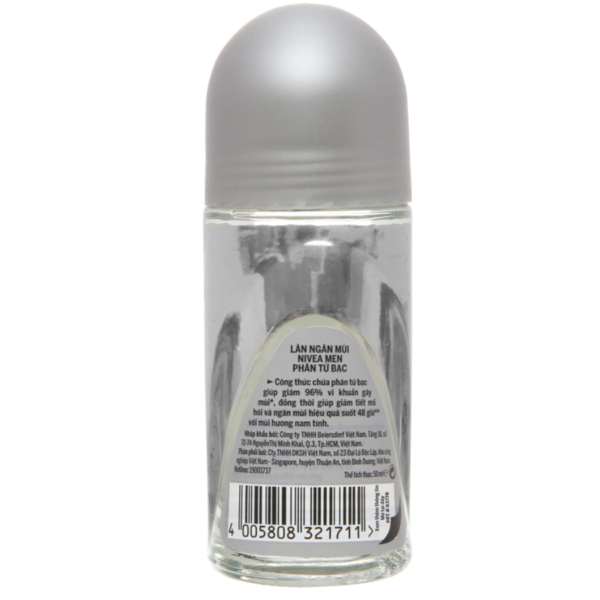 Nivea Deodorant Roll On Men Silver Protect 50ml