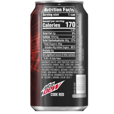 Mountain Dew Red Code 12oz