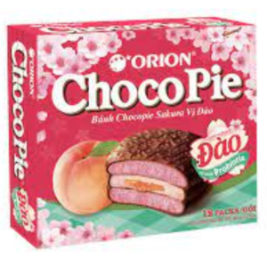 Orion Chocopie Sakura Peach, Choco Pie sakura peach, choco pie orion