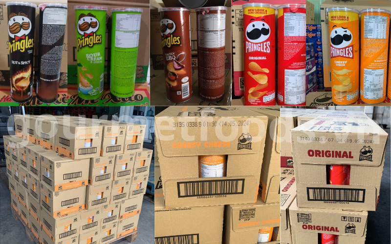 Pringles, Pringles Chips, pringles flavors, Vietnam fmcg wholesale, pringles can