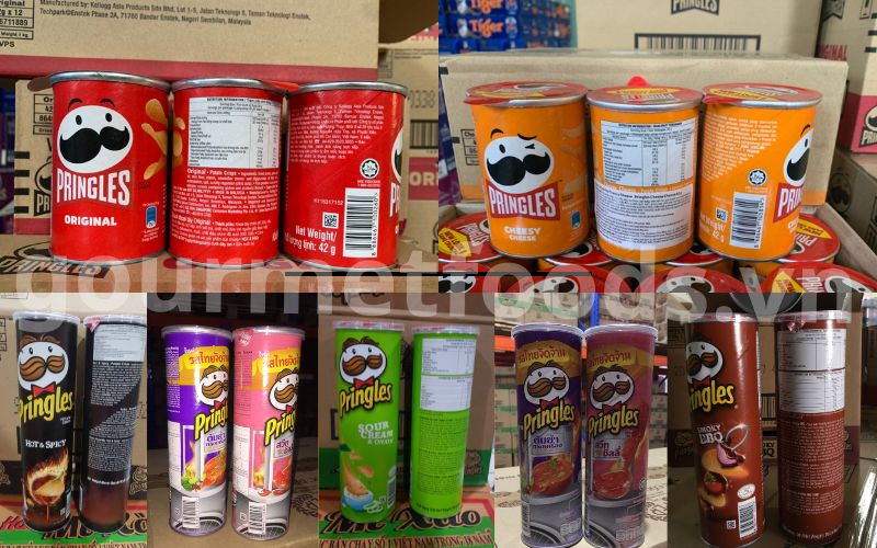 Pringles, Pringles Chips, pringles flavors, Vietnam fmcg wholesale, pringles can