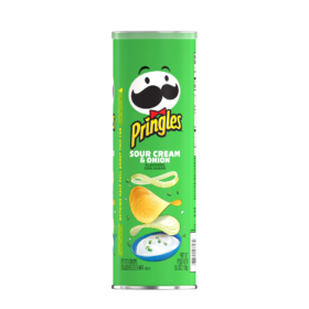 Pringles Potato Crisps, pringles chips sour cream, pringles chips onion