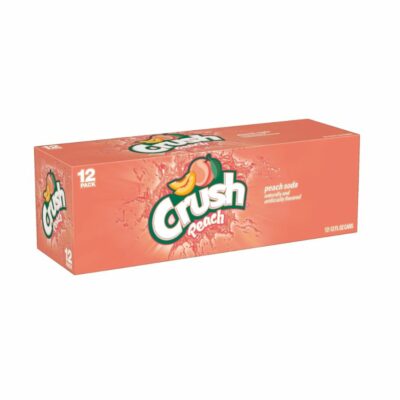 Crush Peach Soda 355ml (1)