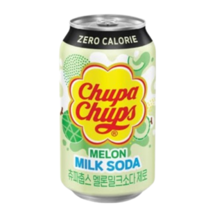 Chupa Chups Melon Milk Soda Zero 350ml x 24pcs