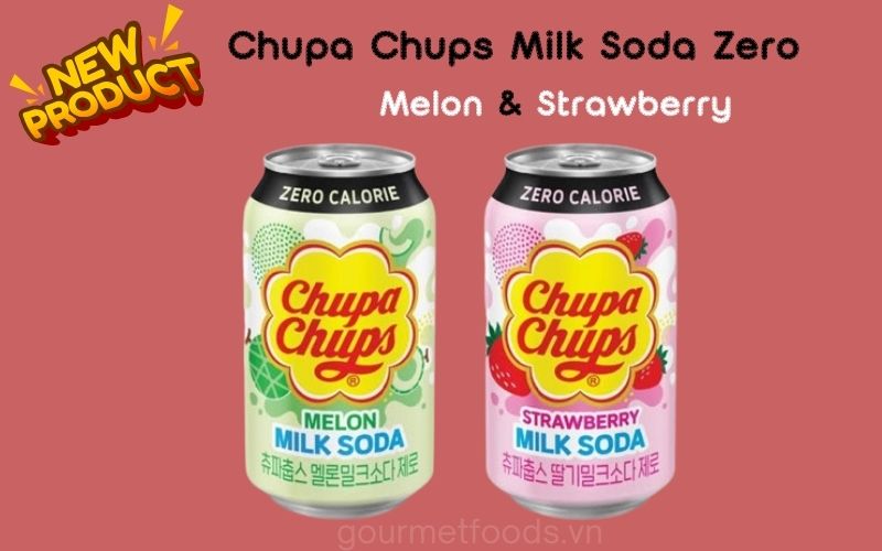 Chupa chups milk soda drink