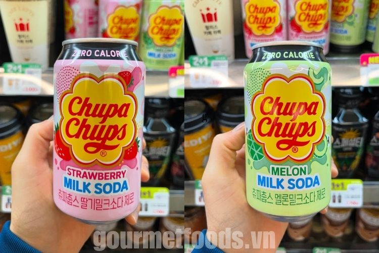Chupa chups milk soda drink