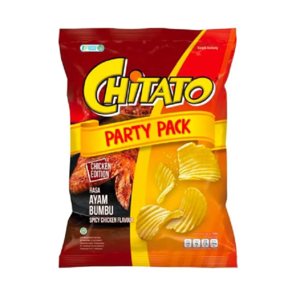 Chitato Potato Chips Party Pack 168gr Spicy Chicken
