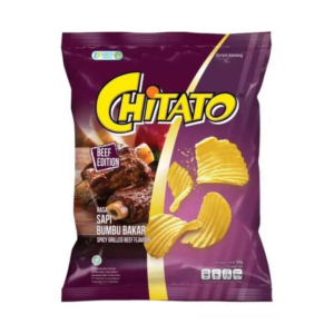 Chitato Potato Chips 68gr Spicy Grilled Beef x 30 bags
