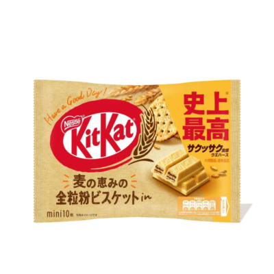 Kit Kat Mini Whole Wheat Flour Biscuit in 11 bars x 24 Pcs