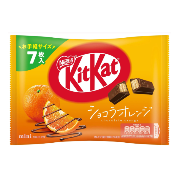 Kit Kat Mini Chocolate Orange 7 bars x 24 pcs