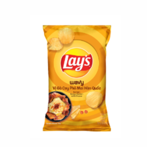Lay's Korean Spicy Chicken With Cheese Flavor 54g