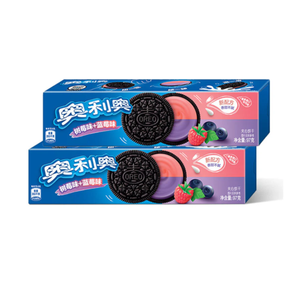 Oreo Blueberry And Raspberry