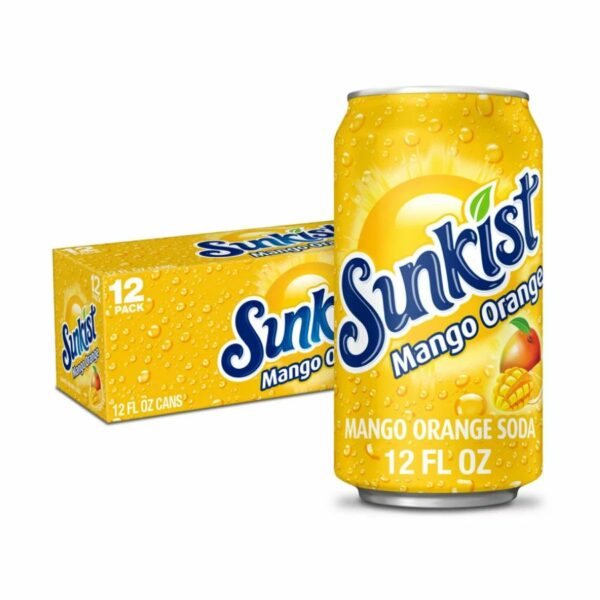 Sunkist Orange Soda 355ml (2)