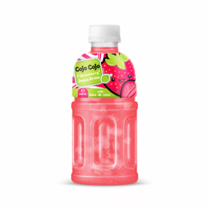 Cojo Cojo Strawberry Juice Drink With Jelly Coconut 320ml