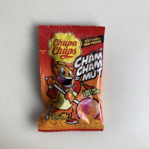 Chupa Chups Lolipops Dip and Lick Strawberry 8g (1pcs) x 16 Bags x 16 Boxes