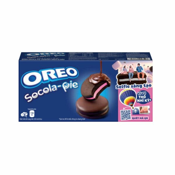 Cadbury Oreo Chocolate Pie Strawberry 180g (3)