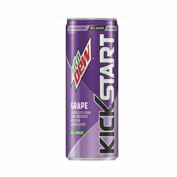 Mountain Dew Kickstart Grape Energy Drink 16oz (2)