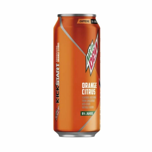 Mountain Dew Kickstart Orange Citrus Energy Drink 16oz (2)