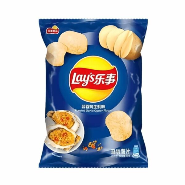 Lay's Roasted Oyster With Garlic Flavor 70gr