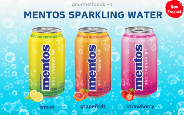 mentos sparkling water