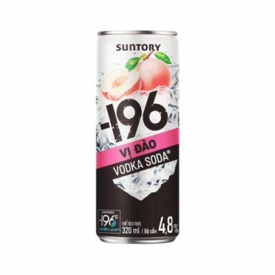 196 Vodka Soda Peach Flavor 320ml