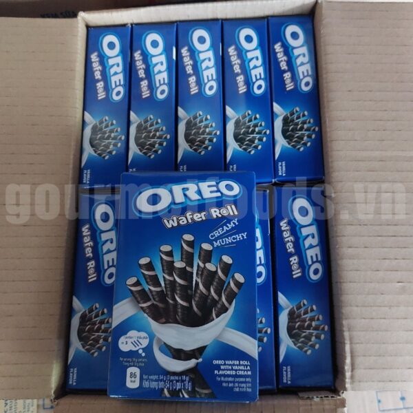 Oreo Vanilla Wafer Roll 54g x 20 Boxes