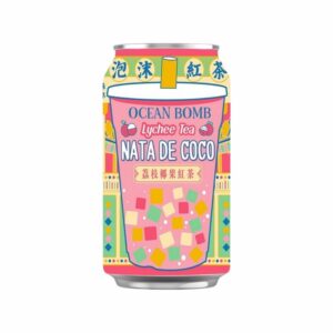 Ocean Bomb Lychee Nata De Coco Drink 315ml