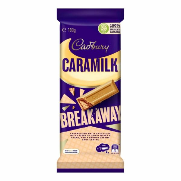 Cadbury Caramilk Breakaway 180gr