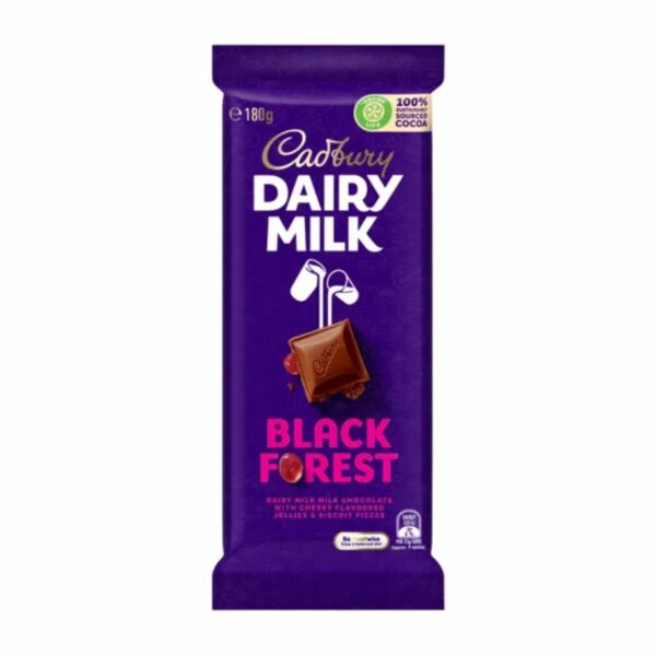 Cadbury Dairy Milk Black Forest 180gr