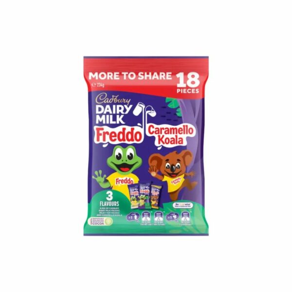 Cadbury Dairy Milk Freddo Caramello Koala 234gr