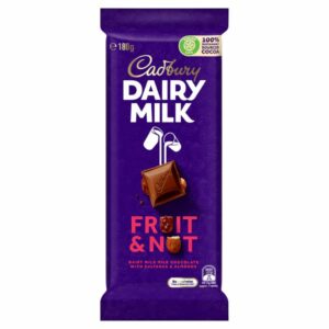 Cadbury Dairy Milk Fruit and Nut 180gr