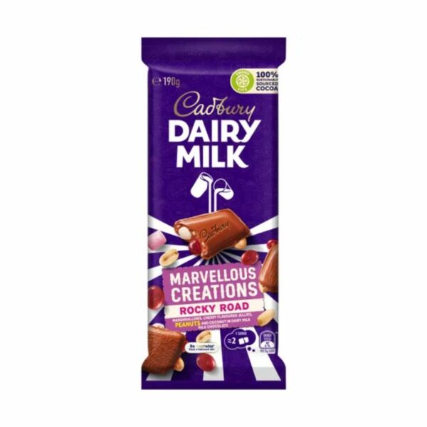 Cadbury Dairy Milk Marvellous Creations Rocky Road 190gr