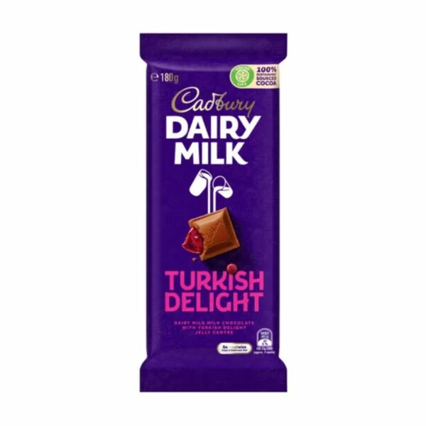 Cadbury Dairy Milk Turkish Delight 180gr