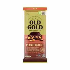 Cadbury Old Gold Dark Chocolate Peanut Brittle 175gr