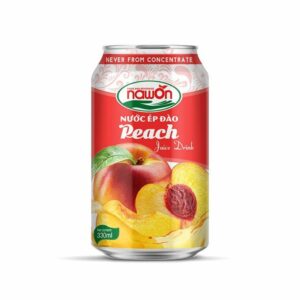 Nawon Peach 30% Fruit Juice Drink 330ml - 1