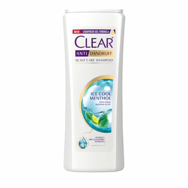 Clear Shampoo Ice Cool Menthol 60ml x 6 Bottles x 12 Packs