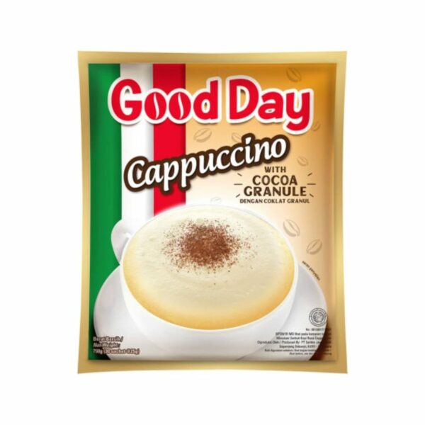 Good Day 3in1 HOT Coffee Instant Cappuccino 25gr