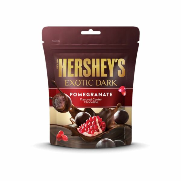 Hershey's Exotic Dark Pomegranate Flavor 100gr x 48 bags