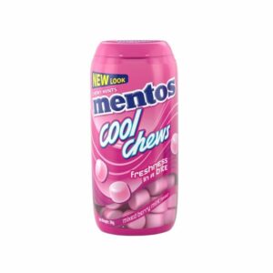 Mentos Cool Chews Bottle 30gr Mixed Berry Mint