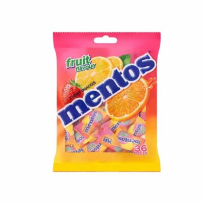 Mentos Pillow Pack Bag Fruit 36pcs