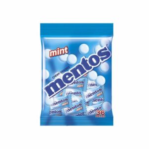 Mentos Pillow Pack Bag Mint 36pcs