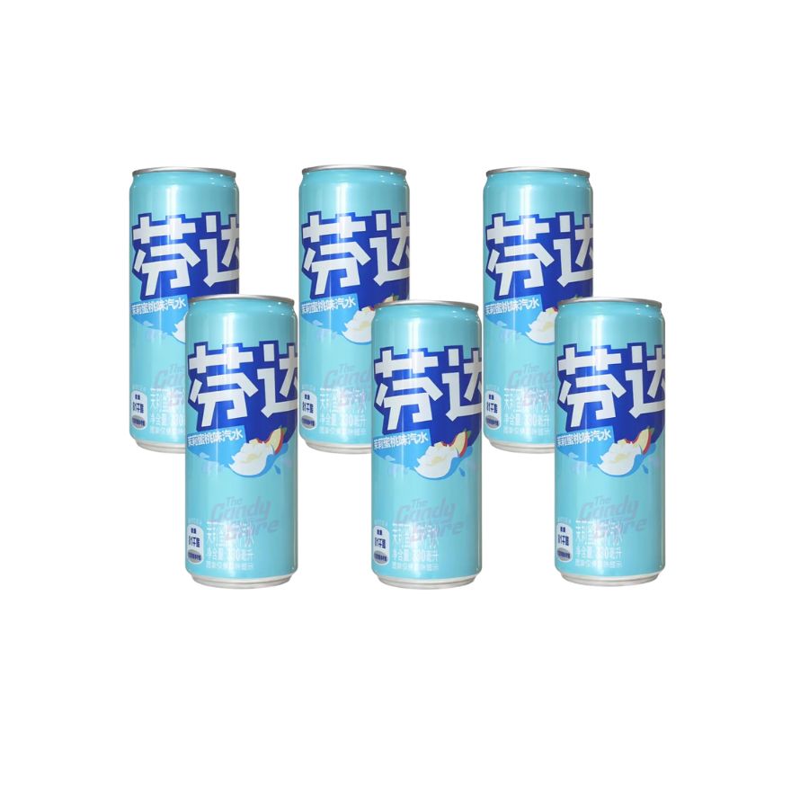 Fanta Jasmine and Peach Flavor Can 330ml Fanta Jasmine and Peach Flavor Can 330ml