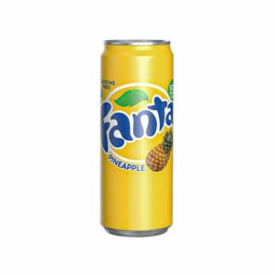 Fanta Pineapple Soft Drink 330ml x 24 Cans