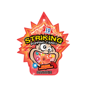 Striking Peach Popping Candy 15g