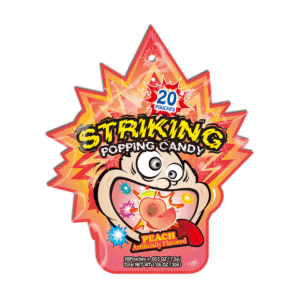 Striking Peach Popping Candy 30g