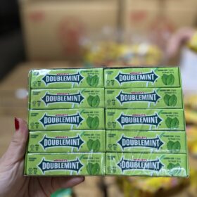 Wrigley's Doublemint Chewing Gum 13.5G x 5 Sticks x 20 Bars x 60 Boxes