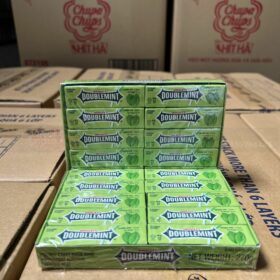 Wrigley's Doublemint Chewing Gum 13.5G x 5 Sticks x 20 Bars x 60 Boxes
