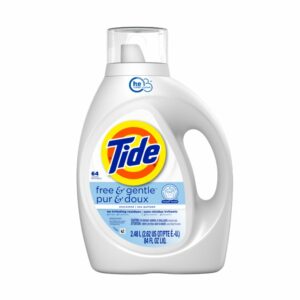 Tide HE Free and Gentle 84oz 64 Loads