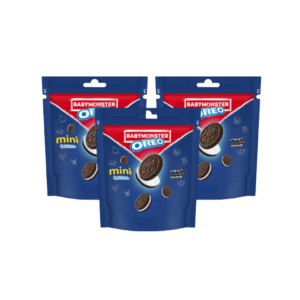 Oreo BabyMonster Cookies Mini Vanilla 58.4g Zip Bags