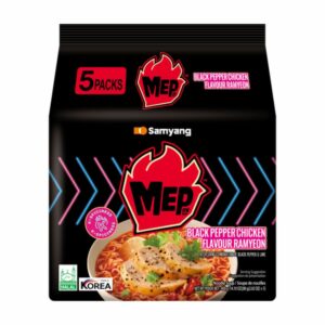 Samyang Black Pepper Chicken Ramen (Halal) 80g